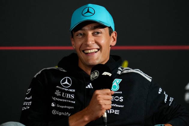 Motors - Formula 1 Photo by IPA ABACAPRESS.COM87637537 - George Russell (GBR), Mercedes-AMG Petronas Formula One Team, 63, press conference, PK, Pressekonferenz during the 2026 Dutch Grand Prix – Media Day, Formula 1 Championship in the Netherlands, Netherlands, August 20, 2026 Netherlands Netherlands  Copyright: xIPAxSport ABACAx