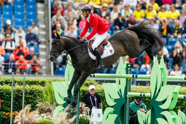AACHEN - FEI World Championships 2026, AACHEN - FEI World Championships 2026 DEUSSER Daniel (GER), Otello de Guldenboom Kiss and Cry FEI Jumping World Championship, WM, Weltmeisterschaft Second Competition Team Final & Second Individual Qualifier Mercedes-Benz Prize Aachen, Reitstadion Soers 20. August 2026 - *** AACHEN FEI World Championships 2026, AACHEN FEI World Championships 2026 DEUSSER Daniel GER, Otello de Guldenboom Kiss and Cry FEI Jumping World Championship Second Competition Team Final Second Individual Qualifier Mercedes-Benz Prize Aachen, Reitstadion Soers, August 20, 2026
