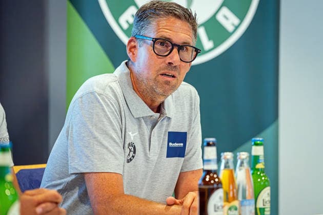 20.08.2026, xovx, Handball Opel Handball Bundesliga, HSG Wetzlar - Pressekonferenz zum Saisonauftakt 2026 2027 Geschäftsführer Björn Seipp (HSG Wetzlar) Wetzlar Buderus-Arena Hessen Deutschland (DE) *** August 20, 2026, xovx, Opel Handball Bundesliga, HSG Wetzlar Press Conference for the Start of the 2026–2027 Season; Managing Director Björn Seipp, HSG Wetzlar, Wetzlar, Buderus Arena, Hesse, Germany, DE