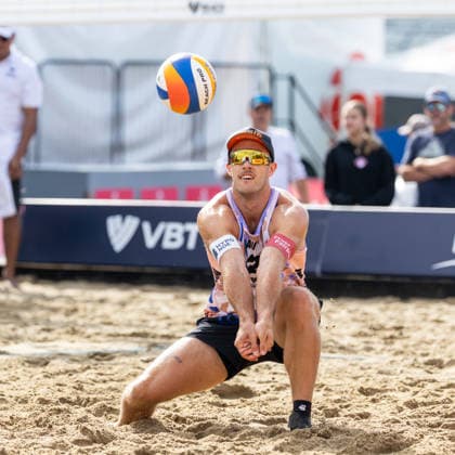 August 20, 2026, Montreal, Quebec, Canada: PHILIPP WALLER and MORITZ PRISTAUZ-TELSNIGG from Austria at Beach Pro Tour at Parc Jean-Drapeau in Montreal, Quebec, Canada on 2026-08-20 VOLLEYBALL: Beach Pro Tour Montreal 2026  - ZUMAl189 20260820_zsp_l189_002 Copyright: xYannickxLegarex