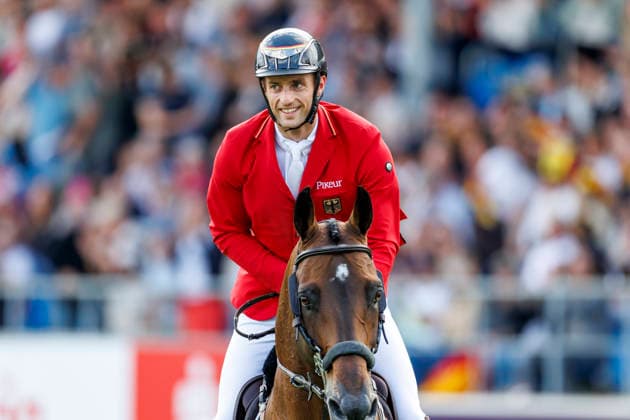 AACHEN - FEI World Championships 2026, AACHEN - FEI World Championships 2026 VOGEL Richard (GER), United Touch S FEI Jumping World Championship, WM, Weltmeisterschaft Second Competition Team Final & Second Individual Qualifier Mercedes-Benz Prize Aachen, Reitstadion Soers 20. August 2026 - *** AACHEN FEI World Championships 2026, AACHEN FEI World Championships 2026, Richard Vogel (GER), United Touch S, FEI Jumping World Championship Second Competition, Team Final, Second Individual Qualifier, Mercedes-Benz Prize, Aachen, Reitstadion Soers, August 20, 2026