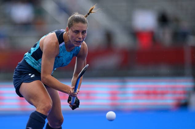 Hockey World Cup Day Six Lizzie Neal of England during the match against India in the 2026 FIH Hockey World Cup at Wagener Stadium, Amstelveen 20 08 2026 UK Newspapers OUT Copyright: xGraemexWilcocksonx FIL-23805-0028