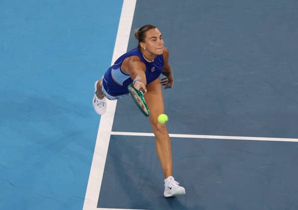 August 20, 2026, Mason, Ohio, USA: ARYNA SABALENKA during the match against X. Wang of China in the third round of tennis tournament WTA, Tennis Damen 1000 Cincinnati Open in Mason, USA. Sabalenka 6:1, 6:3. Mason USA - ZUMAc278 20260820_zsp_c278_007 Copyright: xMarcinxCholewinskix