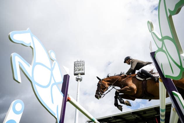 260820 Kristaps Neretnieks of Latvia with horse Valour compete in the team and individual jumping qualifier round two during day 10 of the 2026 FEI World Championshipson August 20, 2026 in Aachen. Photo: Emma Wallskog BILDBYRAN kod EW EW0692 ridsport equestrian rid-vm 2026 2026 fei world championships bbeng ridsport-vm hoppning jumping *** August 20, 2026: Kristaps Neretnieks of Latvia, riding Valour, competed in the second round of the team and individual show jumping qualifiers on Day 10 of the 2026 FEI World Championships in Aachen. 2026 in Aachen. Photo by Emma Wallskog. BILDBYRAN code EW EW0692 equestrian sports 2026 World Championships 2026 FEI World Championships bbeng equestrian sports World Championships show jumping  Copyright: EMMAxWALLSKOG BB260820EW102