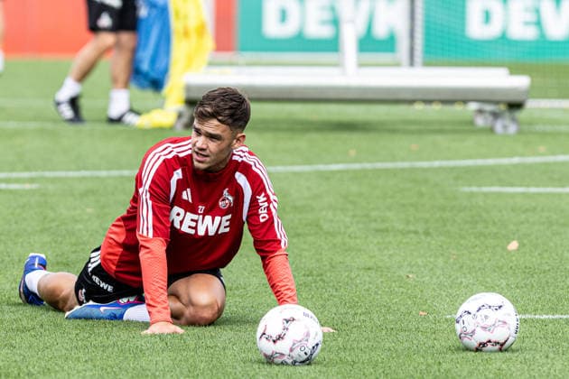 Training, 1.FC Köln, 20.08.2026 Thijs Dallinga (1. FC Köln, 27) beim Training Training, 1.FC Köln, 20.08.2026 DFL regulations prohibit any use of photographs as image sequences and or quasi video. *** Training, 1. FC Köln, August 20, 2026 Thijs Dallinga, 1. FC Köln, 27, during training Training, 1. FC Köln, August 20, 2026 DFL regulations prohibit any use of photographs as image sequences and or quasi-video Copyright: xBEAUTIFULxSPORTS Buriakovx
