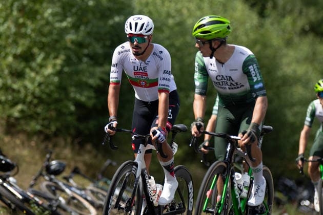 Lidl Deutschland Tour, Etappe 1, 20.08.2026 Antonio Morgado (POR, UAE Team Emirates - XRG) Germany *** Lidl Germany Tour, Stage 1, August 20, 2026 Antonio Morgado (POR), UAE Team Emirates, XRG Germany Copyright: xCarlaxHilgerx