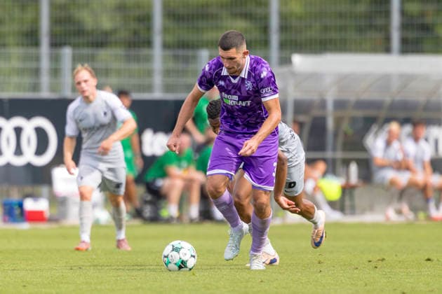 Ingolstadt, Deutschland 20. August 2026: Testspiel - 2026 2027 - FC Ingolstadt 04 gegen BSG Chemie Leipzig Im Bild: Ognjen Drakulic (FCI) Audi Sportpark Bayern *** Ingolstadt, Germany, August 20, 2026 Friendly Match 2026–2027: FC Ingolstadt 04 vs. BSG Chemie Leipzig Pictured: Ognjen Drakulic, FCI, Audi Sportpark Bayern Copyright: xFotostandx xSchäferx