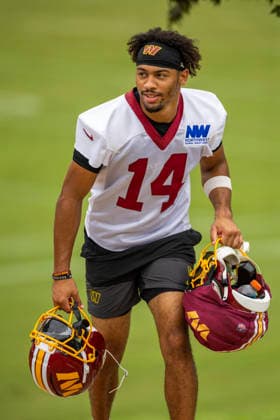 August 20, 2026, Ashburn, Virginia, USA: Washington Commanders players practice during training camp Thursday, Aug. 20, 2026, at BigBear.ai Performance Center in Ashburn, Va., as they prepare for SaturdayÃ¢â‚¬â ¢s preseason game against the Detroit Lions. Washington Commanders Training Camp In Ashburn, VA  - ZUMAkh2_ 20260820_znp_kh2_055 Copyright: xAlixKhalighx