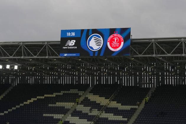 Stadium overview before the Playoff Conference League soccer match between Atalanta and Hapoel Tel-Aviv at the New Balance Arena in Bergamo , North Italy - Friday , August 20 , 2026 . - Soccer .  Copyright: xSpada LaPressex