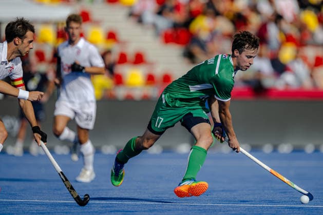 2026 Men s FIH Hockey World Cup, Belfius Hockey Arena, Wavre, Belgium 20 8 2026 Ireland vs Spain Ireland™s Sean Murray Sean Murray 20 8 2026  Copyright: xx WP7_7060 20260820