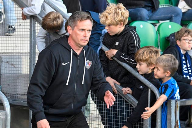 LKS 20260820 Head coach Vesa Vasara of Turku during the football UEFA Conference League match FC Inter of Turku vs. FC Kobenhavn of Copenhagen in Turku, Finland on Thursday, 20th August, 2026. - MARKKU ULANDER Turku Finland y7bDhIoRVPI  Copyright: xMarkkuxUlanderx y7bDhIoRVPI