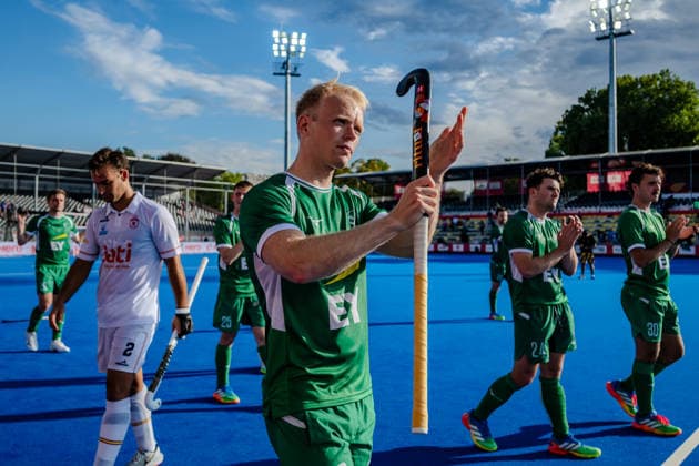 2026 Men s FIH Hockey World Cup, Belfius Hockey Arena, Wavre, Belgium 20 8 2026 Ireland vs Spain Ireland™s Peter Brown dejected after the game Peter Brown dejected after the game 20 8 2026  Copyright: xx WP8_6423 20260820