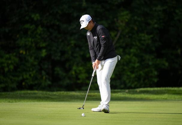 August 20, 2026, Edmonton, Ab, CANADA: Ruoning Yin, of China, makes birdie on the sixth hole during the first round at the CPKC Canadian Women s Open LPGA, Golf Damen golf tournament in Edmonton on Thursday, August 20, 2026. Canada News - August 20, 2026  - ZUMAc35_ 20260820_zaf_c35_012 Copyright: xDarrylxDyckx