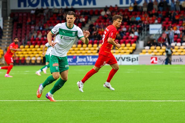 Fussball: Dänemark: UEFA Conference League Playoff Hinspiel 2026 2027 - 20.08.2026 - FC Nordsjaelland vs. FC St. Gallen 1879 - Right to Dream Park (Farum, Dänemark); Andrin Hunziker (FC St. Gallen 1879, 9) Farum Right to Dream Park Region Hovedstaden Dänemark *** Soccer Denmark UEFA Conference League Playoff First Leg 2026 2027 August 20, 2026 FC Nordsjaelland vs. FC St. Gallen 1879 Right to Dream Park, Farum, Denmark Andrin Hunziker, FC St. Gallen 1879, 9 Farum Right to Dream Park, Capital Region, Denmark Copyright: xAmiirxAmedjouax