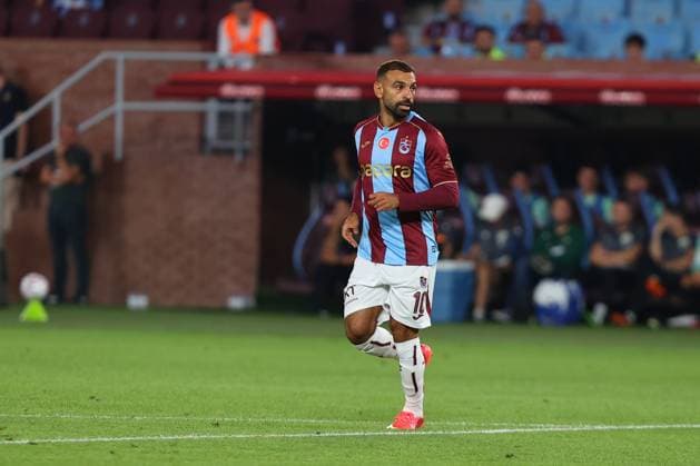 Trabzonspor v Ferencvaros - UEFA Europa League TRABZON, TURKIYE - AUGUST 20: Mohamed Salah of Trabzonspor in action during the first leg of the UEFA Europa League play-off round between Trabzonspor and Ferencvaros at Papara Park in Trabzon, Turkiye, on August 20, 2026. Hasan Tascan Anadolu Trabzon Turkey. Editorial use only. Please get in touch for any other usage.  Copyright: x2026xAnadoluxHasanxTascanx