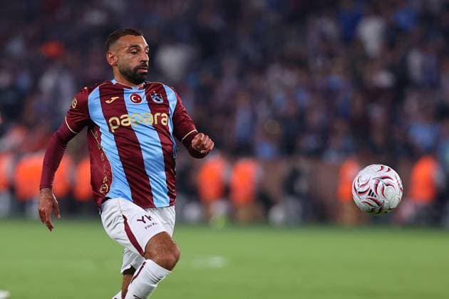 Trabzonspor v Ferencvaros - UEFA Europa League TRABZON, TURKIYE - AUGUST 20: Mohamed Salah of Trabzonspor in action during the first leg of the UEFA Europa League play-off round between Trabzonspor and Ferencvaros at Papara Park in Trabzon, Turkiye, on August 20, 2026. Hasan Tascan Anadolu Trabzon Turkey. Editorial use only. Please get in touch for any other usage.  Copyright: x2026xAnadoluxHasanxTascanx