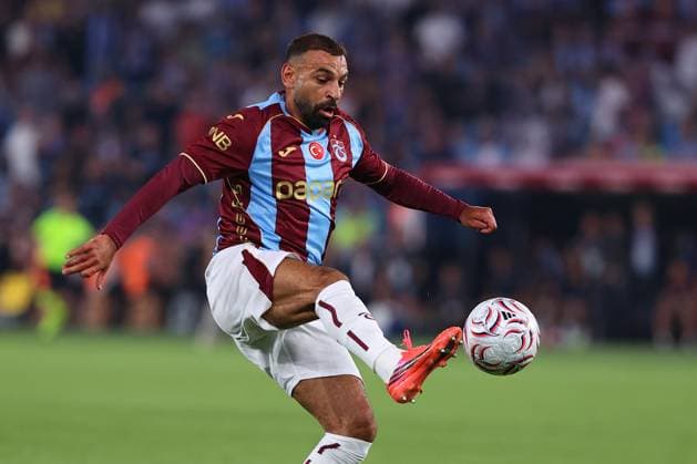 Trabzonspor v Ferencvaros - UEFA Europa League TRABZON, TURKIYE - AUGUST 20: Mohamed Salah of Trabzonspor in action during the first leg of the UEFA Europa League play-off round between Trabzonspor and Ferencvaros at Papara Park in Trabzon, Turkiye, on August 20, 2026. Hasan Tascan Anadolu Trabzon Turkey. Editorial use only. Please get in touch for any other usage.  Copyright: x2026xAnadoluxHasanxTascanx