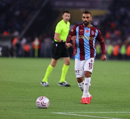 Trabzonspor v Ferencvaros - UEFA Europa League TRABZON, TURKIYE - AUGUST 20: Mohamed Salah of Trabzonspor in action during the first leg of the UEFA Europa League play-off round between Trabzonspor and Ferencvaros at Papara Park in Trabzon, Turkiye, on August 20, 2026. Hasan Tascan Anadolu Trabzon Turkey. Editorial use only. Please get in touch for any other usage.  Copyright: x2026xAnadoluxHasanxTascanx