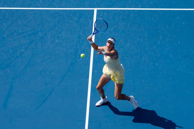 Cincinnati Open: Women s Doubles Quarterfinals Magali Kempen competes in the women s doubles quarterfinals at the Cincinnati Open in Mason, Ohio, on August 20, 2026. Mason Ohio United States  Copyright: xJasonxWhitmanx originalFilename:whitman-cincinna260820_np9lY.jpg
