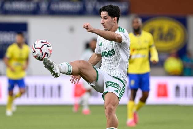 Sint-Truidense VV v Omonia Nicosia AC - UEFA Europa League SINT-TRUIDEN, BELGIUM - AUGUST 20 : Maric Mateo midfielder of Omonia Nicosia AC during the UEFA Europa League 2026 27 play-off round first leg between Sint-Truidense VV and Omonia Nicosia AC on August 20, 2026 in Sint-Truiden, Belgium, 20 08 2026 Sint-Truiden Belgium  Copyright: xDhax