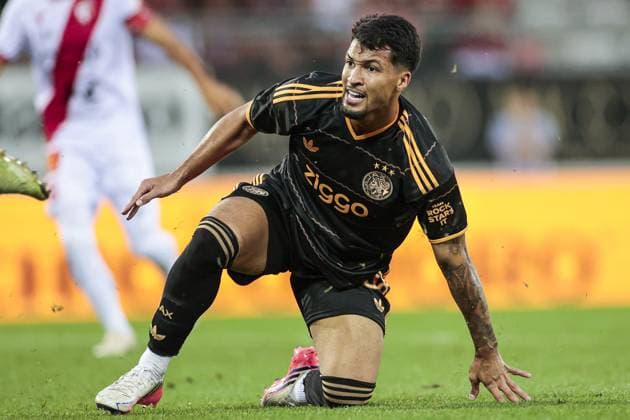 SION , 2008-2026, Stade de Tourbillon , season 2026 2027 , UEFA Conference League play-off football . Match between FC Sion and Ajax, Picture shows Ajax player Marcos Leonardo Sion - Ajax  x205876165x Copyright: