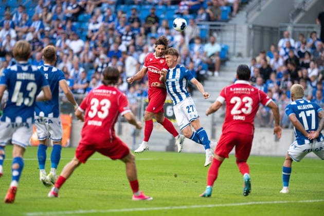 2026.08.20 Poznan Pilka Nozna Liga Europy Play-offs Lech Poznan - Fc Thun N z Jan Bamert Wojciech Monka Foto. Damian Kosciesza PressFocus 2026.08.20 Poznan Football Europa League Play-offs Lech Poznan - Fc Thun O p Credit. Damian Kosciesza PressFocus NEWSPIX.PL --- newspix.pl POLAND OUT! 