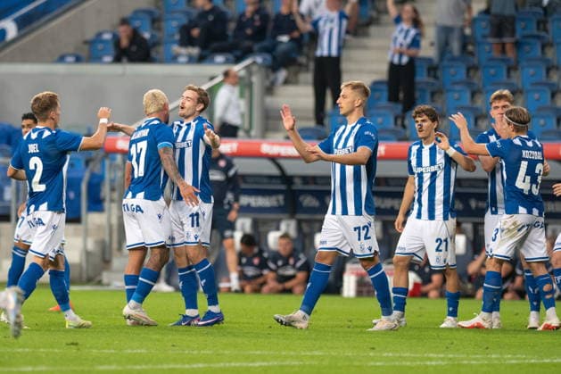 2026.08.20 Poznan Pilka Nozna Liga Europy Play-offs Lech Poznan - Fc Thun N z Daniel Hakans gol radosc Mateusz Skrzypczak Foto. Damian Kosciesza PressFocus 2026.08.20 Poznan Football Europa League Play-offs Lech Poznan - Fc Thun O p Credit. Damian Kosciesza PressFocus NEWSPIX.PL --- newspix.pl POLAND OUT! 