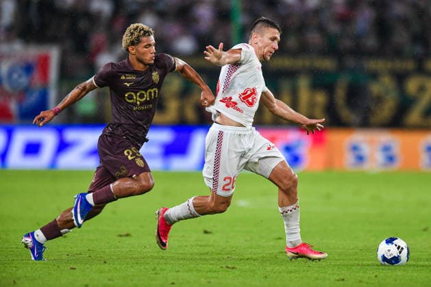 2026.08.20 Zabrze Pilka nozna Liga Konferencji UEFA Eliminacje Rudna Kwalifikacji Ligi Konferencji Sezon 2026 2027 Gornik Zabrze - AS Monaco N z Paris Brunner, Rafal Janicki Foto Marcin Bulanda PressFocus 2026.08.20 Zabrze Football UEFA Conference League Play-Offs Qualifying Round Season 2026 2027 Gornik Zabrze - AS Monaco Paris Brunner, Rafal Janicki Credit: Marcin Bulanda PressFocus NEWSPIX.PL --- newspix.pl POLAND OUT! 