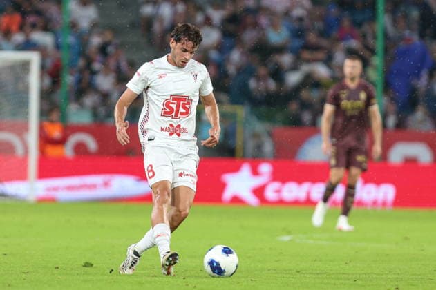 20.08.2026, Zabrze Liga Konferencji UEFA sezon 2026 27 runda IV kwalifikacji, Gornik Zabrze - AS Monaco - UEFA Conference League football Match season 2026 27 round IV qualification Gornik Zabrze - AS Monaco Nz. Paulo Bernardo Fot. Michal Chwieduk Arena Akcji NEWSPIX.PL --- newspix.pl POLAND OUT! 