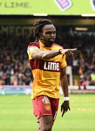 Regan Charles-Cook of Motherwell celebrates scoring Motherwell v Freiburg, UEFA Conference League, Play-Off Round, First Leg, Football, Fir Park, Motherwell, Scotland, UK - 20 Aug 2026Motherwell Fir Park Scotland United Kingdom  Copyright: xMarkxRunnacles Shutterstockx 17108687ac