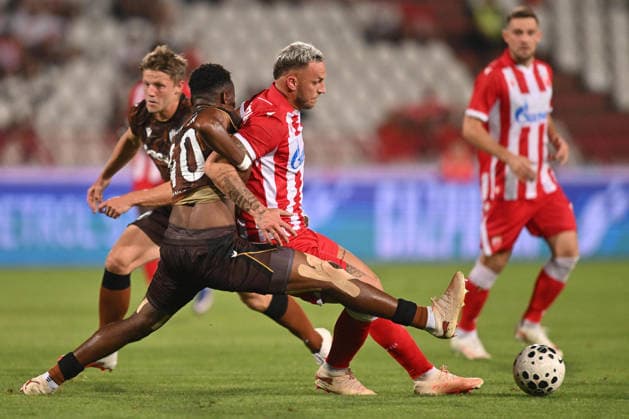 CRVENA ZVEZDA vs VIKTORIA PLZEN MARKO ARNAUTOVIC football Crvena zvezda vs Viktoria Plzen UEFA Europa league qualifications match at Rajko Mitic stadium , Belgrade 20.08.2026 Foto: FOOTBALL, UEFA EUROPA LEAGUE QUALIFICATIONS, CRVENA ZVEZDA, RED STAR, VIKTORIA PLZEN Belgrade Rajko Mitic stadium Serbia Copyright: xMarkoxMetlas xMNxPressx