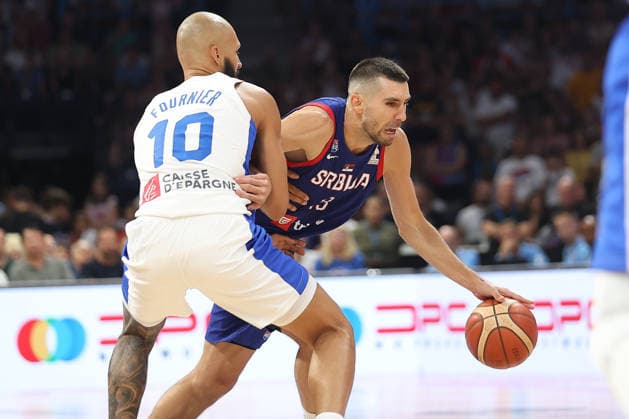 SERBIA vs FRANCE OGNJEN DOBRIC, basketball player of Serbia, during friendly match against France, at Belgrade Arena. Belgrade, 20.08.2026. photo: Ivica Veselinov MN PRESS BASKETBALL, FRANCE, SERBIA, FRIENDLY MATCH Belgrade Belgrade Arena Serbia Copyright: xIvicaxVeselinovx xMNxPressx