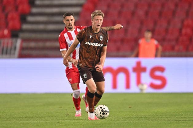 CRVENA ZVEZDA vs VIKTORIA PLZEN LUKAS CERV football Crvena zvezda vs Viktoria Plzen UEFA Europa league qualifications match at Rajko Mitic stadium , Belgrade 20.08.2026 Foto: FOOTBALL, UEFA EUROPA LEAGUE QUALIFICATIONS, CRVENA ZVEZDA, RED STAR, VIKTORIA PLZEN Belgrade Rajko Mitic stadium Serbia Copyright: xMarkoxMetlas xMNxPressx