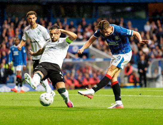 20.08.2026 Rangers v Jablonec: James Penrice and Nemanja TekijaA¿ki  Copyright: xWilliexVassx NINTCHDBPICT001102344060
