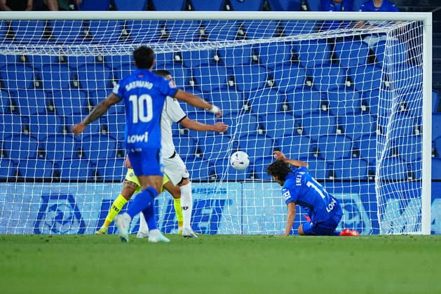 Getafe CF v FK Partizan - UEFA Conference League 2026 27 Play-offs 1st Leg Enes Unal of Getafe CF celebrates his team s first goal during the UEFA Conference League 2026 27 play-offs first leg match between Getafe CF and FK Partizan at Estadio Coliseum on August 20, 2026 in Getafe, Spain. Getafe Estadio Coliseum Madrid Spain Copyright: xGokhanxTanerx xPSxImagesxGokhanxTanerx