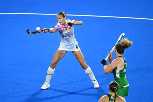 Belgium v Ireland - FIH Hockey World Cup 2026 WAVRE, BELGIUM - AUGUST 20 : Marien Delphine forward of Belgium during the FIH Hockey World Cup 2026 M24 first phase group pool C match between Belgium and Ireland on August 20, 2026 in Wavre, Belgium, 20 08 2026 Wavre Belgium  Copyright: xVincentxKalutx