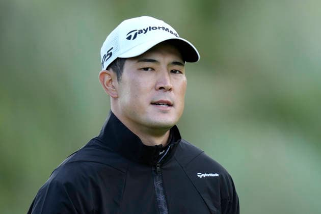 BALMEDIE, SCOTLAND - AUG 20: Keita Nakajima (JPN) waits on the tenth green during Round 1 at the 2026 Nexo Championship at the Trump International Golf Links, Balmedie on August 20, 2026 in Aberdeenshire, Scotland The 2026 Nexo Championship