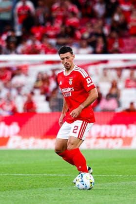 SL Benfica v AGF Aarhus - UEFA Europa League (Qual.) 2026 27 Playoff 1Âª Mao Clement Lenglet, defesa centra do SL Benfica, durante a partida entre SL Benfica v AGF Aarhus, para a UEFA Europa League (Qual.) 2026 27 Playoff 1Âª Mao no Estadio da Luz, Portugal (Foto de Diogo Faria Reis Avant Sports) Lisboa Estadio Da Luz Lisboa Portugal Copyright: xDiogoxFariaxReis AvantxSportsx