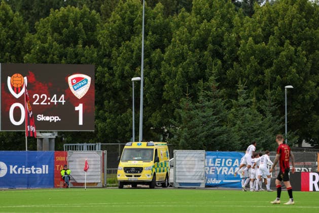 Football Men. Conference Legaue Qualification. Vikingur - Borja Banja Luka.. Reykjavik. 20.08.2026 Copyright: xx 1J8A1715