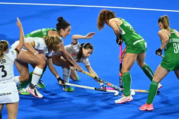 Belgium v Ireland - FIH Hockey World Cup 2026 WAVRE, BELGIUM - AUGUST 20 : Van Heel Famke forward of Belgium during the FIH Hockey World Cup 2026 M24 first phase group pool C match between Belgium and Ireland on August 20, 2026 in Wavre, Belgium, 20 08 2026 Wavre Belgium  Copyright: xVincentxKalutx