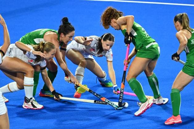 Belgium v Ireland - FIH Hockey World Cup 2026 WAVRE, BELGIUM - AUGUST 20 : Van Heel Famke forward of Belgium during the FIH Hockey World Cup 2026 M24 first phase group pool C match between Belgium and Ireland on August 20, 2026 in Wavre, Belgium, 20 08 2026 Wavre Belgium  Copyright: xVincentxKalutx