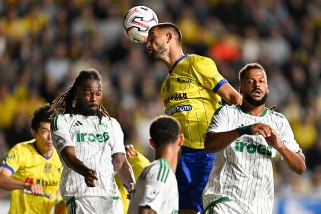 Sint-Truidense VV v Omonia Nicosia AC - UEFA Europa League SINT-TRUIDEN, BELGIUM - AUGUST 20 : Musliu Visar defender of Sint-Truidense VV during the UEFA Europa League 2026 27 play-off round first leg between Sint-Truidense VV and Omonia Nicosia AC on August 20, 2026 in Sint-Truiden, Belgium, 20 08 2026 Sint-Truiden Belgium  Copyright: xDhax