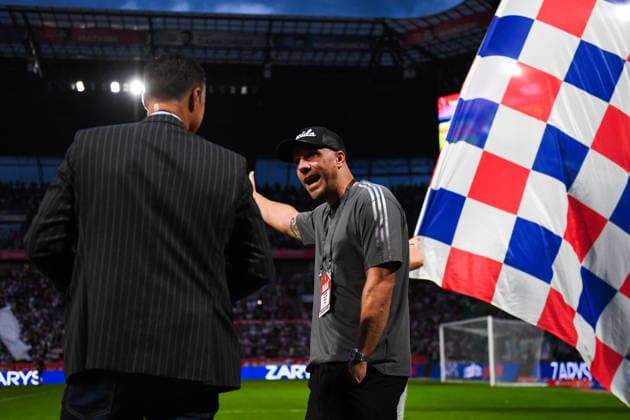 ZABRZE 20.08.2026 PIERWSZY MECZ IV RUNDA ELIMINACJYJNA LIGA KONFERENCJI SEZON 2026 27: GORNIK ZABRZE - AS MONACO --- UEFA CONFERENCE LEAGUE FOURTH QUALIFYING ROUND FIRST MATCH: GORNIK ZABRZE - AS MONACO LUKAS PODOLSKI FOT. WIKTOR FARYNA 400MM.PL NEWSPIX.PL --- newspix.pl POLAND OUT! 