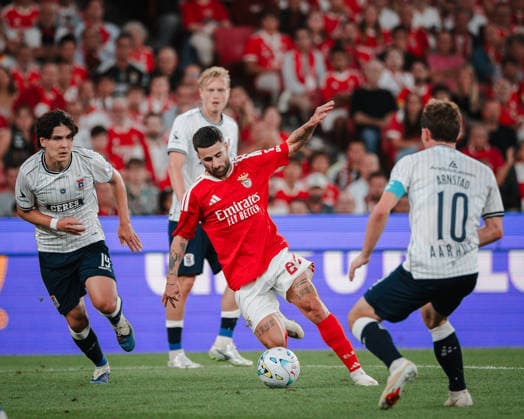 Rafa of SL Benfica during the Europa League match between SL Benfica and Aarhus at Estadio da Luz, in Lisbon, Portugal. (Diogo Sautchuk) Copyright: xDiogoxSautchukx