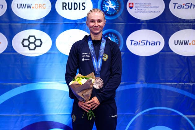 U20 World Championships Podium 65kg WW - Bronze: Saga Linnea Svensson (SWE) *** U20 World Championships, 65kg Open Weight, Bronze Medal: Saga Linnea Svensson (SWE) Copyright: xJakexKirkmanx
