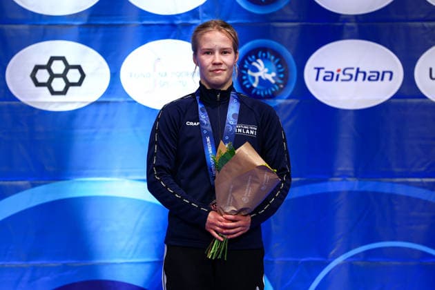 U20 World Championships Podium 55kg WW - Bronze: Sara Krista Rantonen (FIN) *** U20 World Championships, 55kg WW, Bronze Medal: Sara Krista Rantonen (FIN) Copyright: xJakexKirkmanx