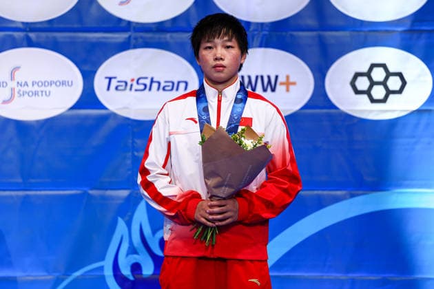 U20 World Championships Podium 55kg WW - Bronze: Meilin Zhou (CHN) *** U20 World Championships, 55kg WW Bronze Medalist: Meilin Zhou (CHN) Copyright: xJakexKirkmanx