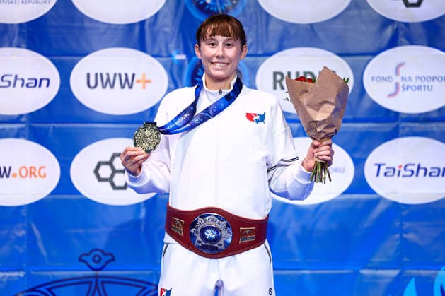 U20 World Championships Podium 55kg WW - Gold: Everest Shea Leydecker (USA) *** U20 World Championships Podium, 55kg WW Gold: Everest Shea Leydecker, USA Copyright: xJakexKirkmanx