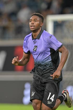 260820 AA Gent vs Hibernian Miguel Chaiwa (14) of Hibernian pictured pictured during the Play off round - first leg in the 2026-2027 Uefa Conference League season between AA Gent and Hibernian FC from Scotland on August 20 , 2026 in Gent, Belgium. (Photo by David Catry Isosport) Gent Belgium  Copyright: xDavidxCatryx 20260820DC2_5988