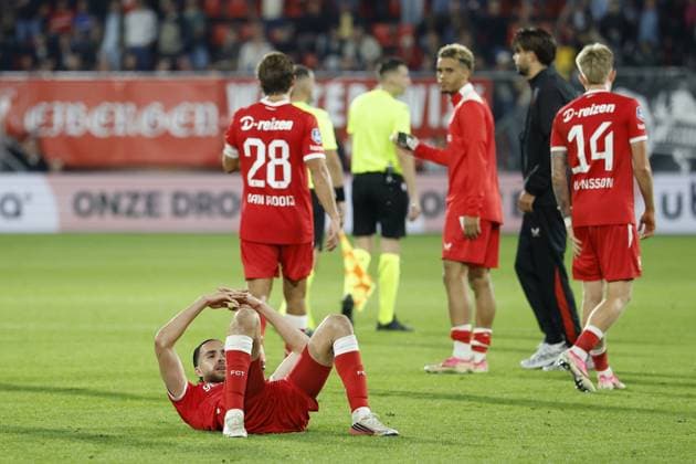 ENSCHEDE - Ramiz Zerrouki of FC Twente during the UEFA Conference League play-off match between FC Twente and Qarabag FK at De Grolsch Veste on 20 August 2026 in Enschede, the Netherlands. VINCENT JANNINK ANP xVIxANPxSportx xxANPxIVx 565893523 originalFilename: 565893523.jpg